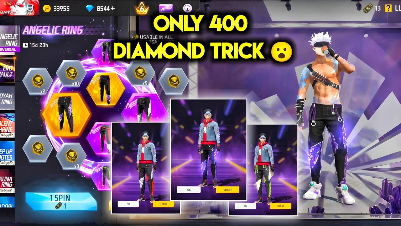 New Angelic Pant Event in Free Fire ๐ฎ