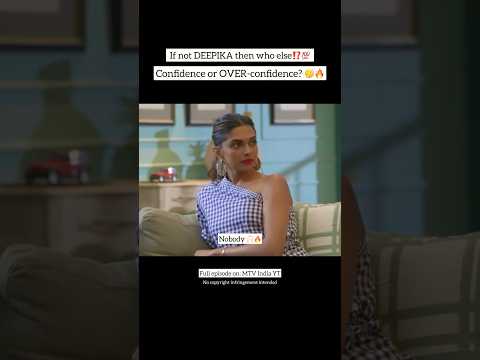 Deepika’s ICONIC Confidence : ‘If Not Me, Then WHO?’ 👑✨ #deepikapadukone #padmavati #bollywood #slb