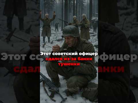 Сдался из за банки тушенки #история #факты #прошлое #интересно #ссср