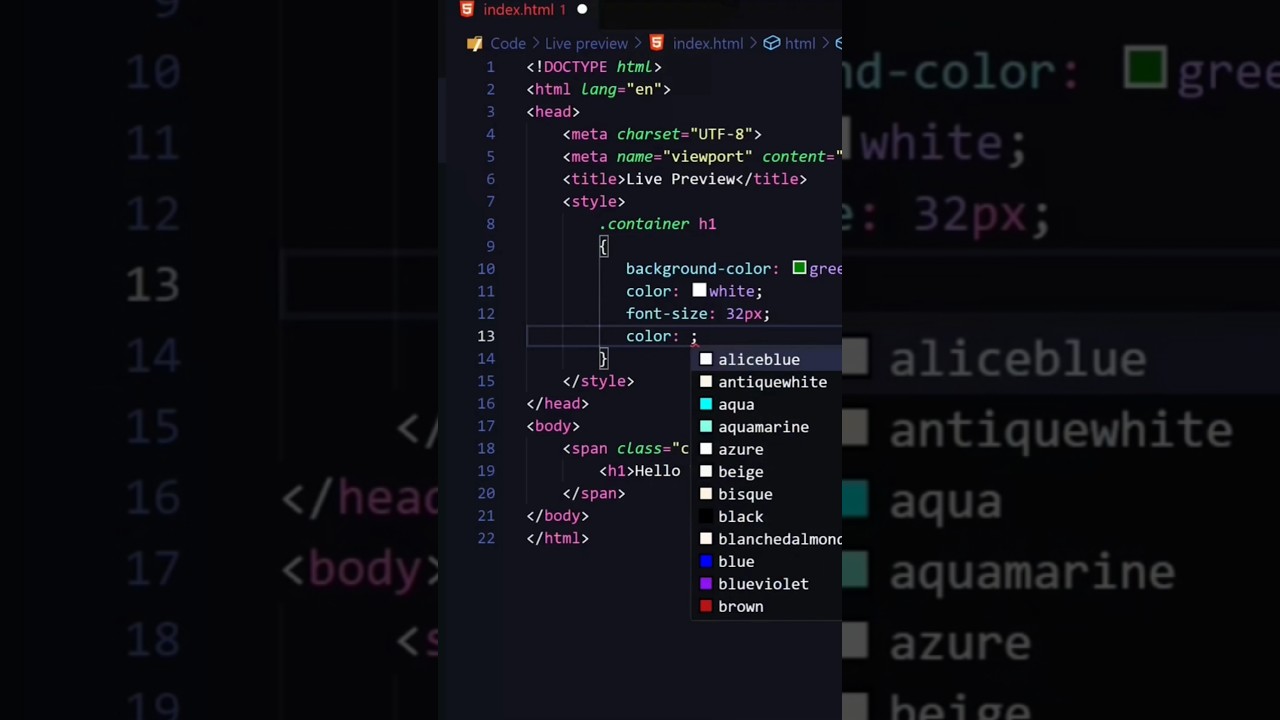 Using Live Server in VS Code 🔥