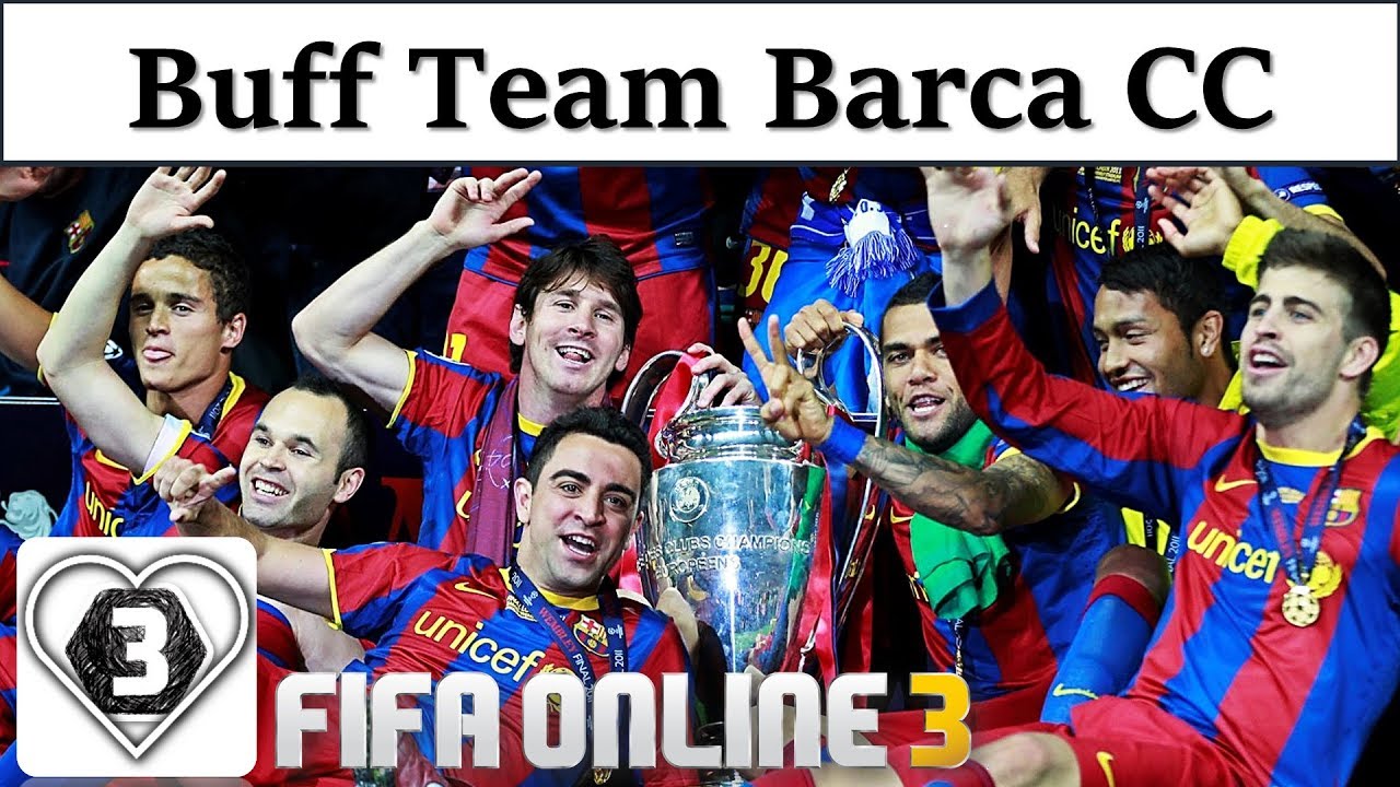 I Love FO3 | Xây Dựng Đội Hình Team Color BÀ XÃ BARCELONA CC Fifa Online 3: Gã Khổng Lồ Xứ Catalan