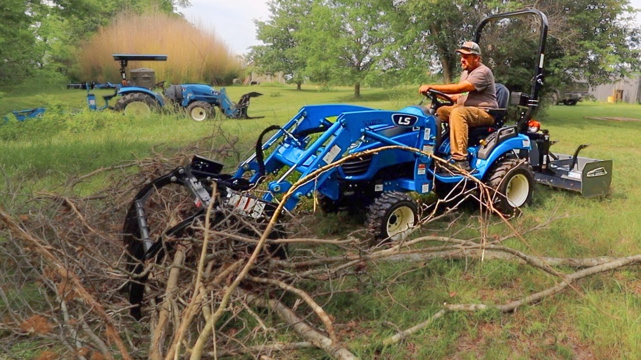 Powerful & Compact: LS MT125 Tractor Review 🚜