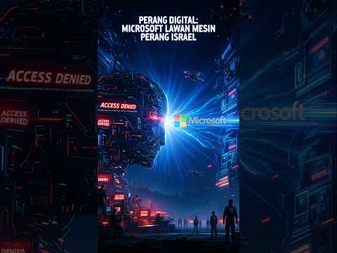 âPERANG DIGITAL: MICROSOFT LAWAN MESIN PERANG ISRAELâ #PerangDigital #MicrosoftVsIsrael
