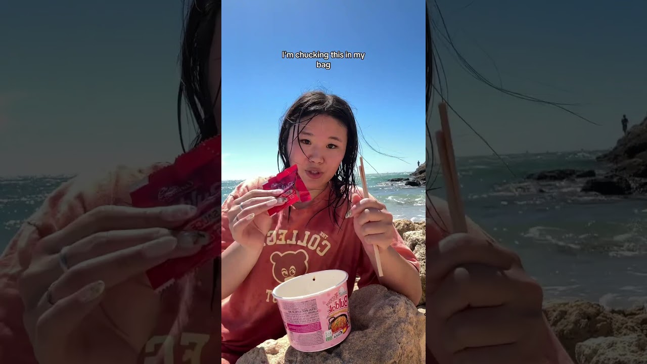 Discover the Delicious Buldak Experience by the Beach 🍜