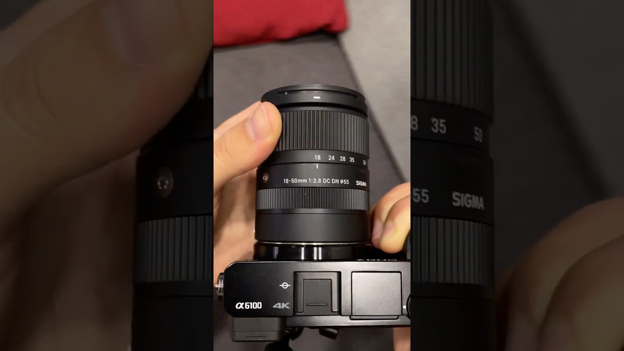 ASMR with Sony A6100 & Sigma 18-50mm 📸