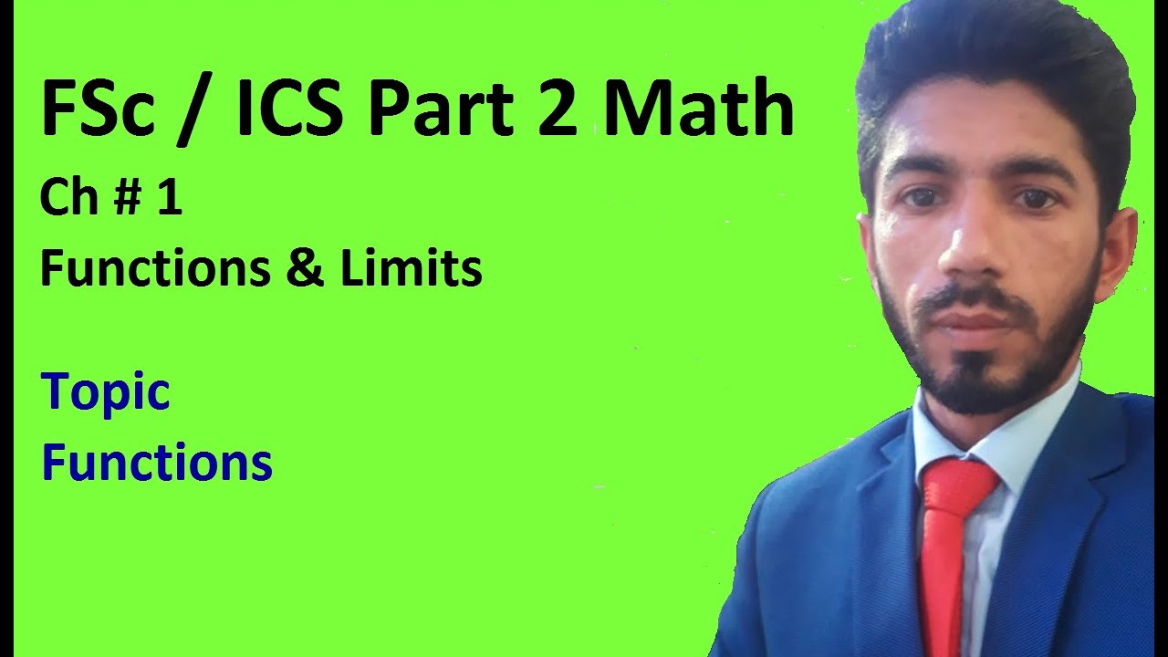FSc/ICS Part 2 Math: Functions & Limits π