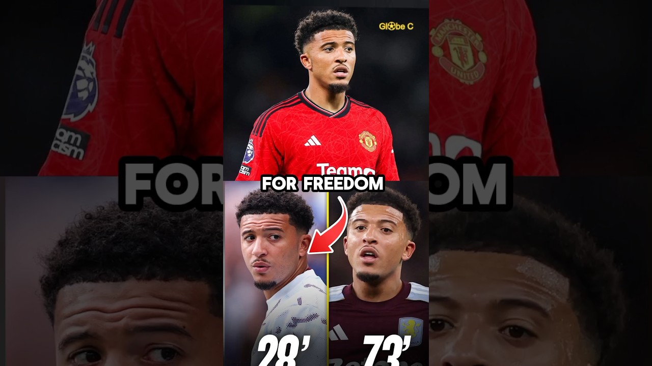 How Jadon Sancho Disrespected His Coach After Being Substituted 🤯😭