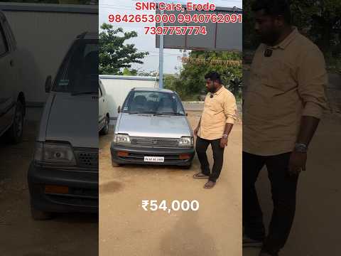 Used Maruti Suzuki 800 car for sale #carforsale #usedcarsinerode #secondcarsales