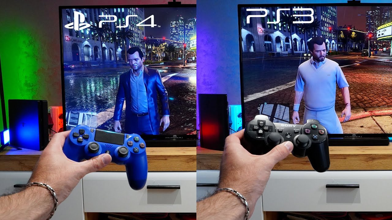 GTA 5 Graphics & Performance: PS3 vs PS4 🎮
