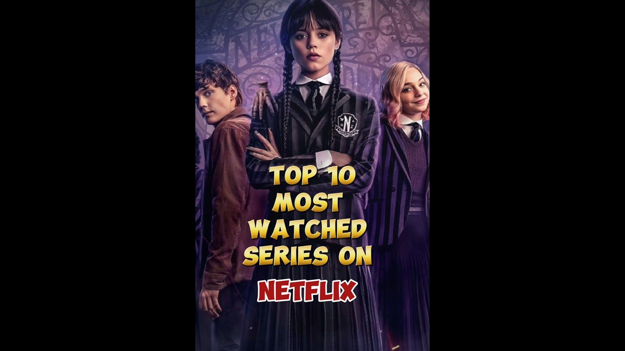 Netflix’s Top 10 Most Watched Series 🎬