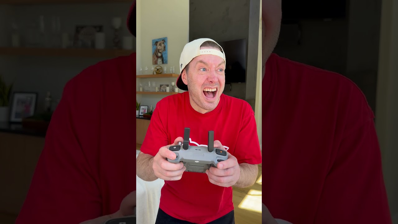 You Won't Believe What She Did to My Drone! 🚁 #Shorts