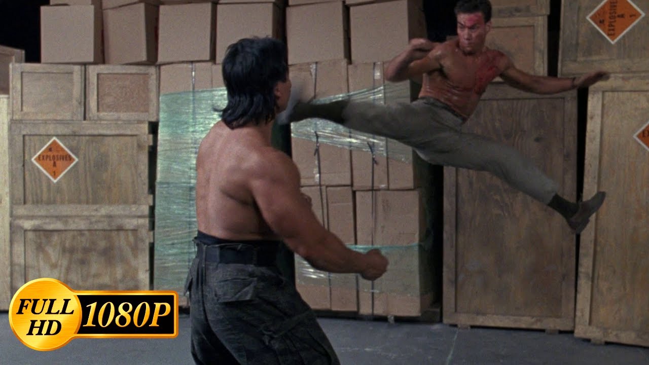 Epic Showdown: Jean-Claude Van Damme vs Bolo Yeung in Double Impact (1991) 🔥