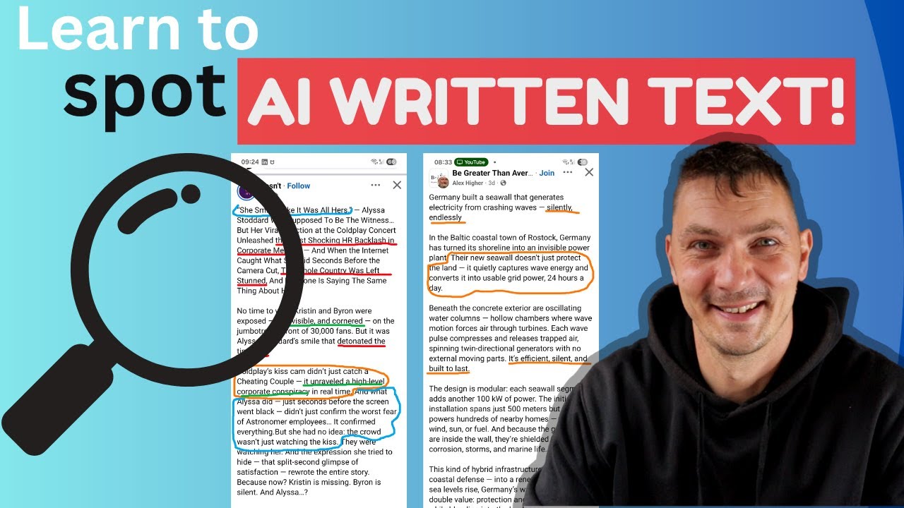 How to Detect AI Writing in Any Text 📝