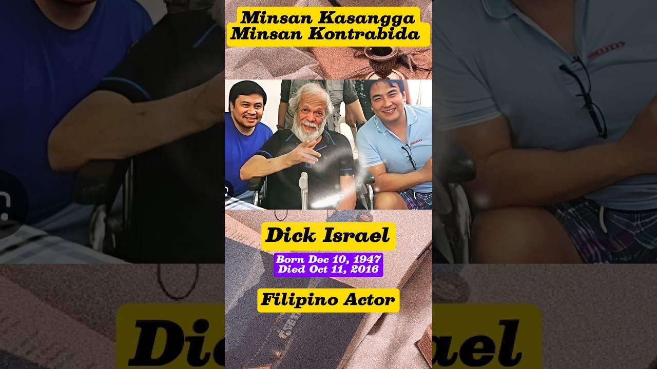 Dick Israel: The Legendary Kontrabida Actor 🎬 #ShortsViral