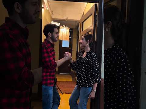 Hum dono shooting set [HUM DONO] -[Kinza Hashmi-Zaviyar Nuaman-Azan Sami Khan]