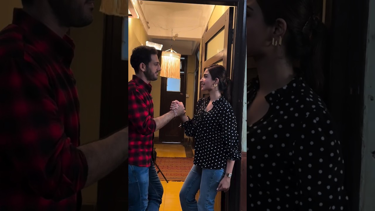 Hum Dono Shooting Set [HUM DONO] - Kinza Hashmi, Zaviyar Nuaman, Azan Sami Khan