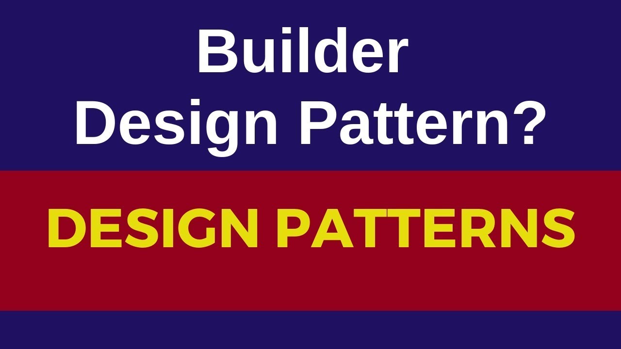 Builder Pattern with Real-Time Examples ποΈ