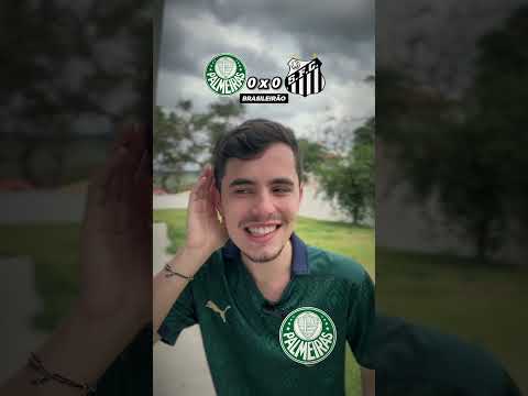 Pós-jogo Palmeiras x Santos #shorts #palmeiras #santos