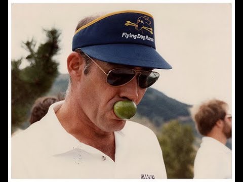 Hunter S. Thompson's Daily Drug Routine 📝