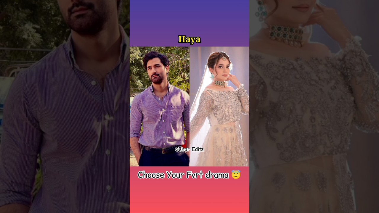 Mirza Zain Baig's Drama Heroines Revealed! 😳 | Haya Ep 29 & 30 Promo