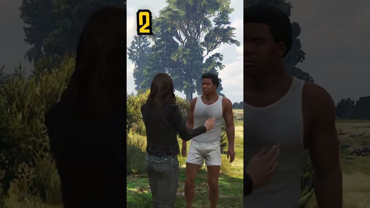 Fille enterrée dans GTA 5 😱 #shorts