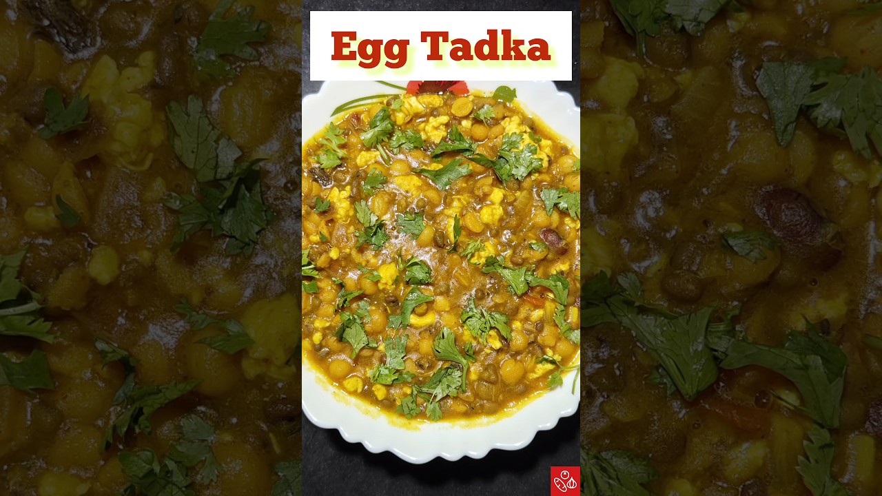 Delicious Egg Tadka Recipe 🍳 | Dhaba Style Anda Tadka in Minutes