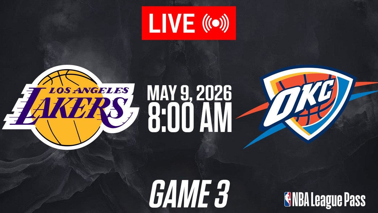 NBA 2K26: Lakers vs Thunder Game 3 (May 9, 2026) 🏀