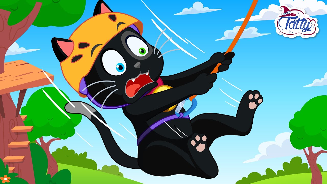 مغامرات Misifu في الحديقة للأطفال 🌳