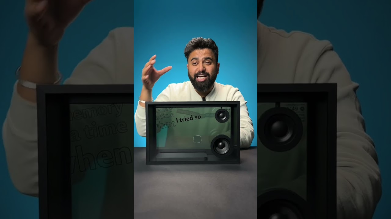 Revolutionize Your Music Experience with the Transparent Lyric Speaker 🎶