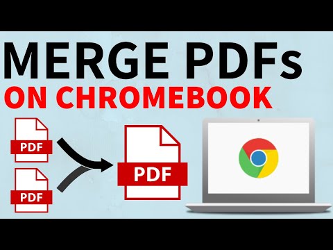 How to Merge PDF Files on Chromebook - FREE