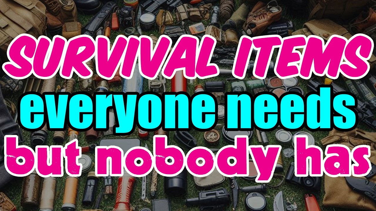 24 Must-Have Items to Stockpile Today — Surprising Essentials You Never Considered! 🛒