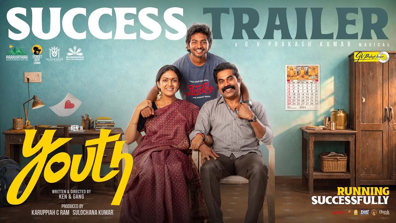 Youth Success Trailer | Ken Karunaas & G.V. Prakash 🎬