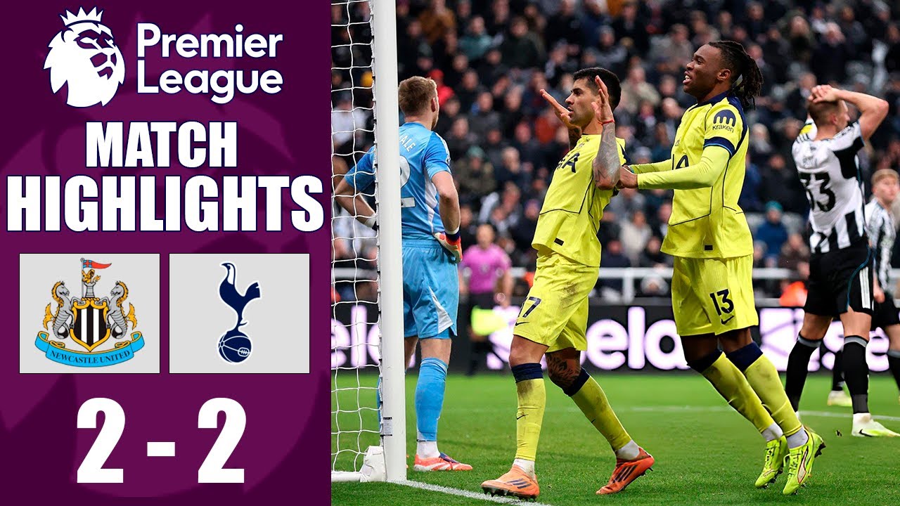 Newcastle vs Tottenham 2-2 Highlights | Premier League 2025/26 ⚽