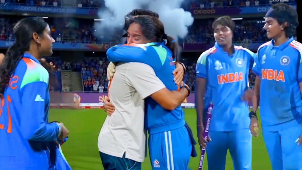 Rohit Sharma's Heartwarming Hug for Harmanpreet Kaur Sparks Celebration After Women's World Cup Win π