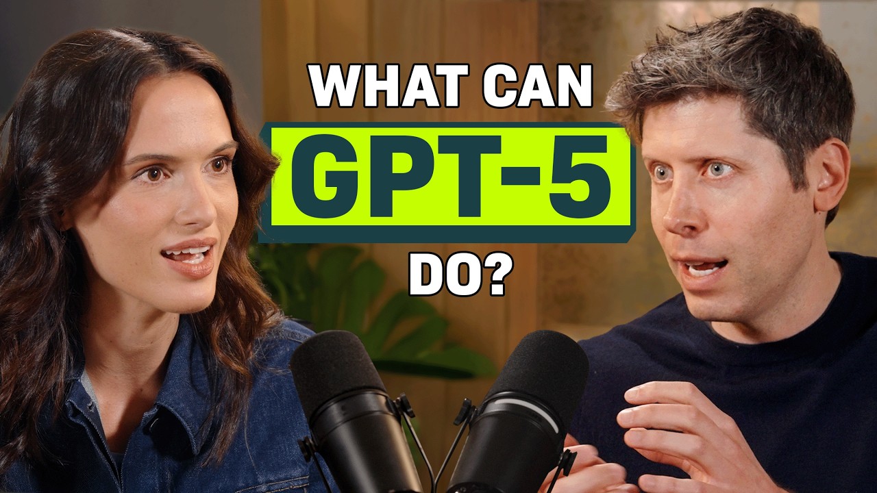 Exclusive Interview: Sam Altman Reveals GPT-5 & The Future of AI 🚀