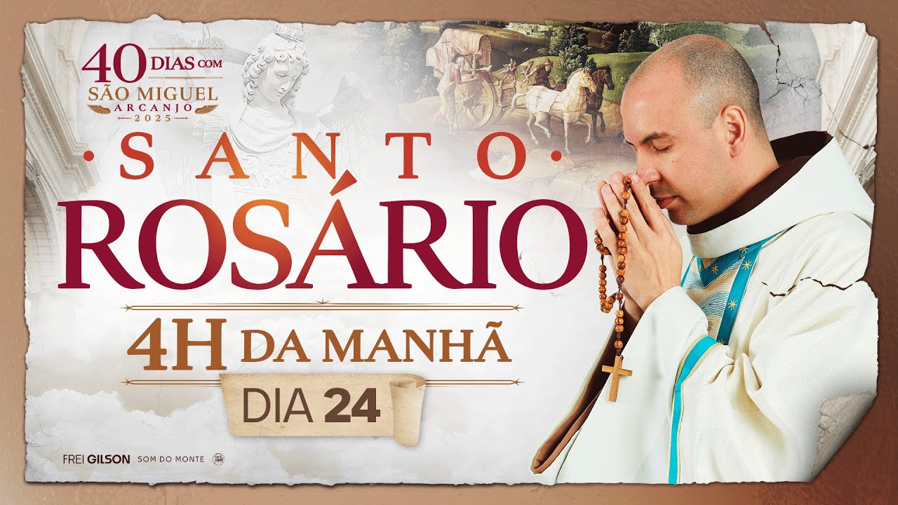 Santo Rosário com São Miguel Arcanjo - 40 Dias 2025