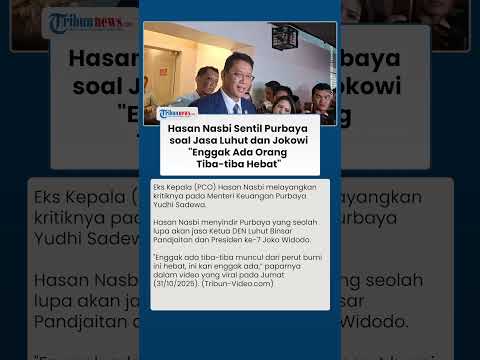Sindiran Pedas Hasan Nasbi Sentil Purbaya soal Jasa Luhut & Jokowi: Nggak Ada Orang Tiba-tiba Hebat