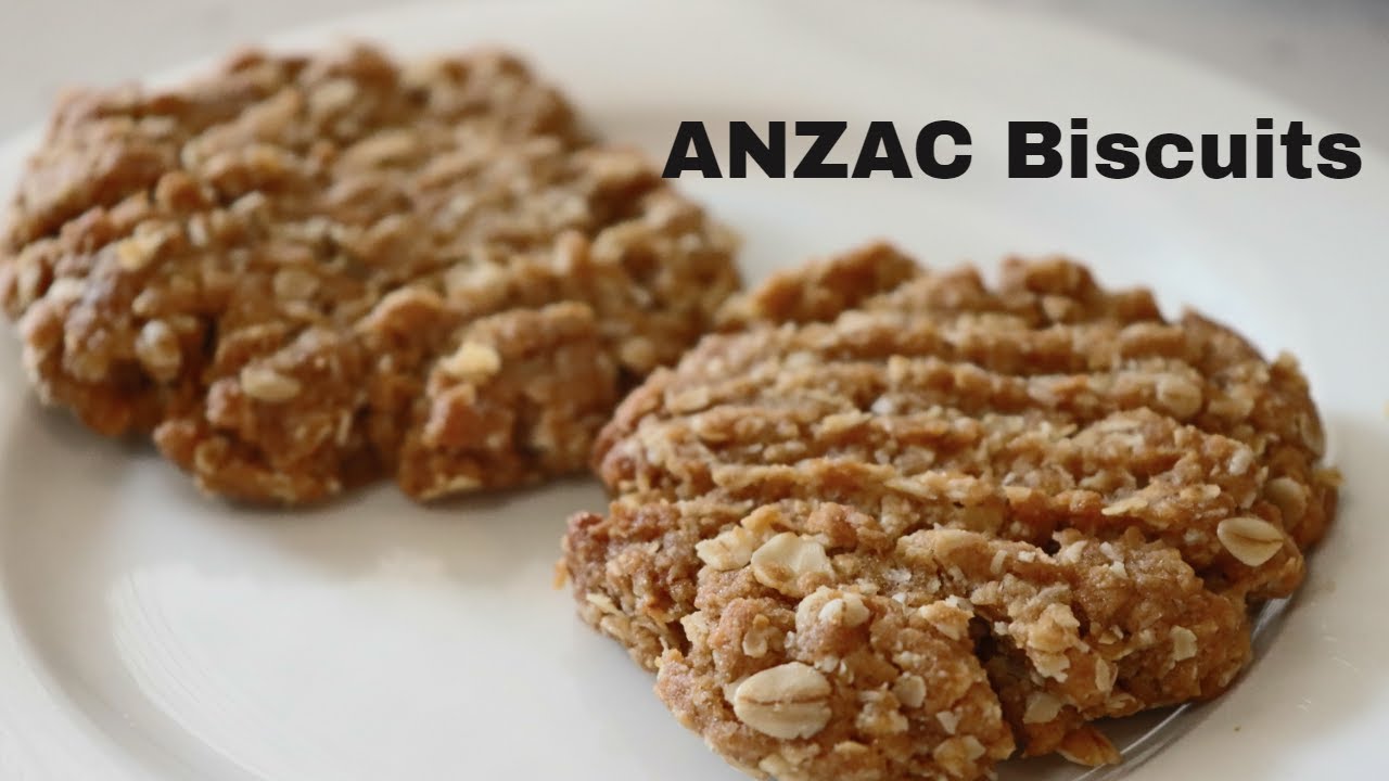 Soft ANZAC Biscuits Recipe 🇦🇺