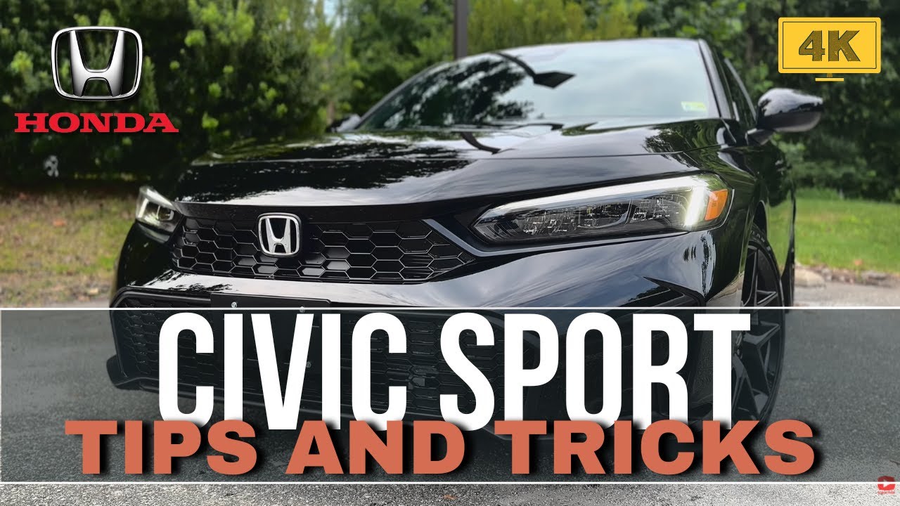 Honda Civic SPORT 2022-2026: 25 Must-Know Tips 🚗