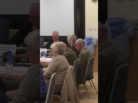 Peter Burden narked that he was not invited to a personal meeting with PCC