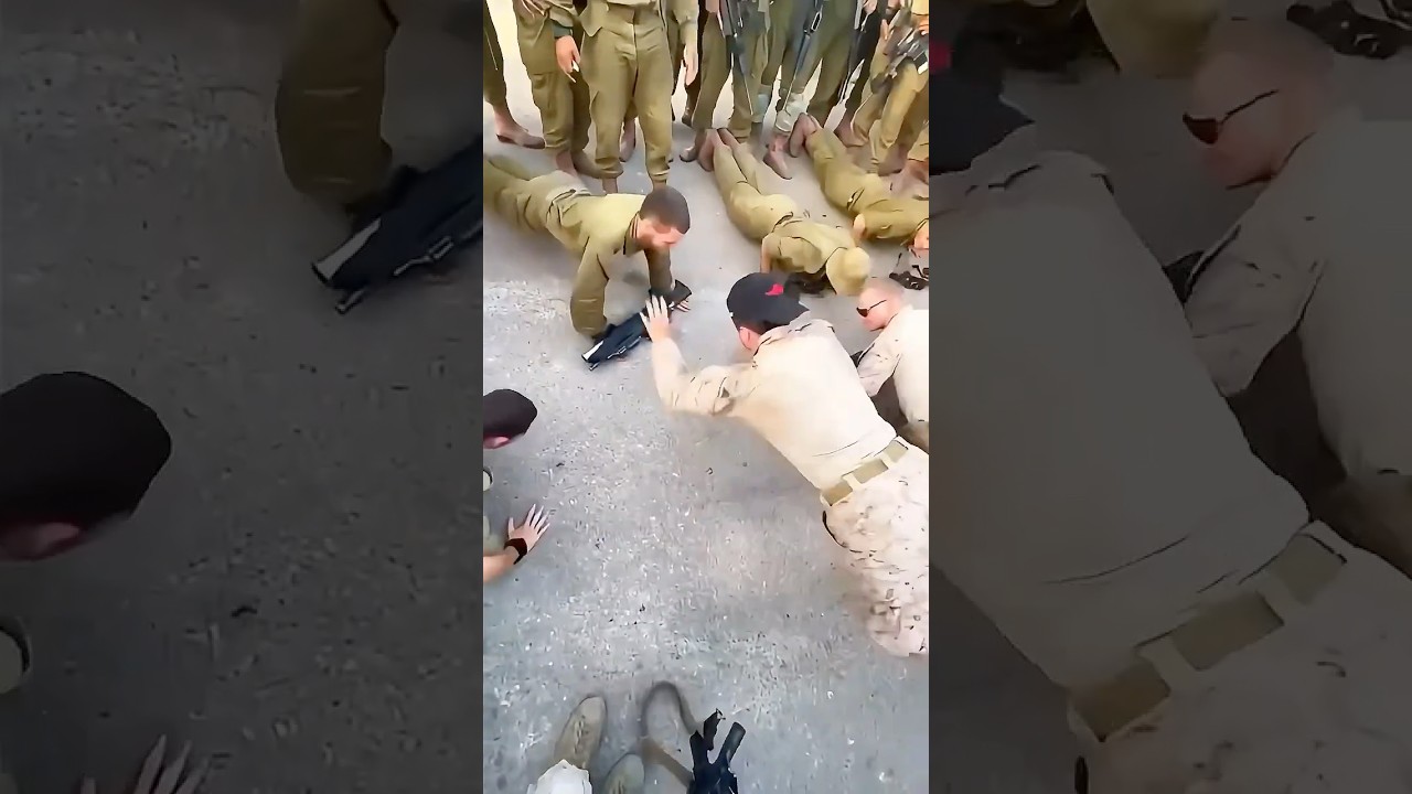 Marines Challenge Soldiers to Push-Ups!💪