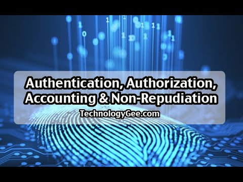 Auth, Authorization, Accounting & Non-Repudiation | CompTIA FC0-U61