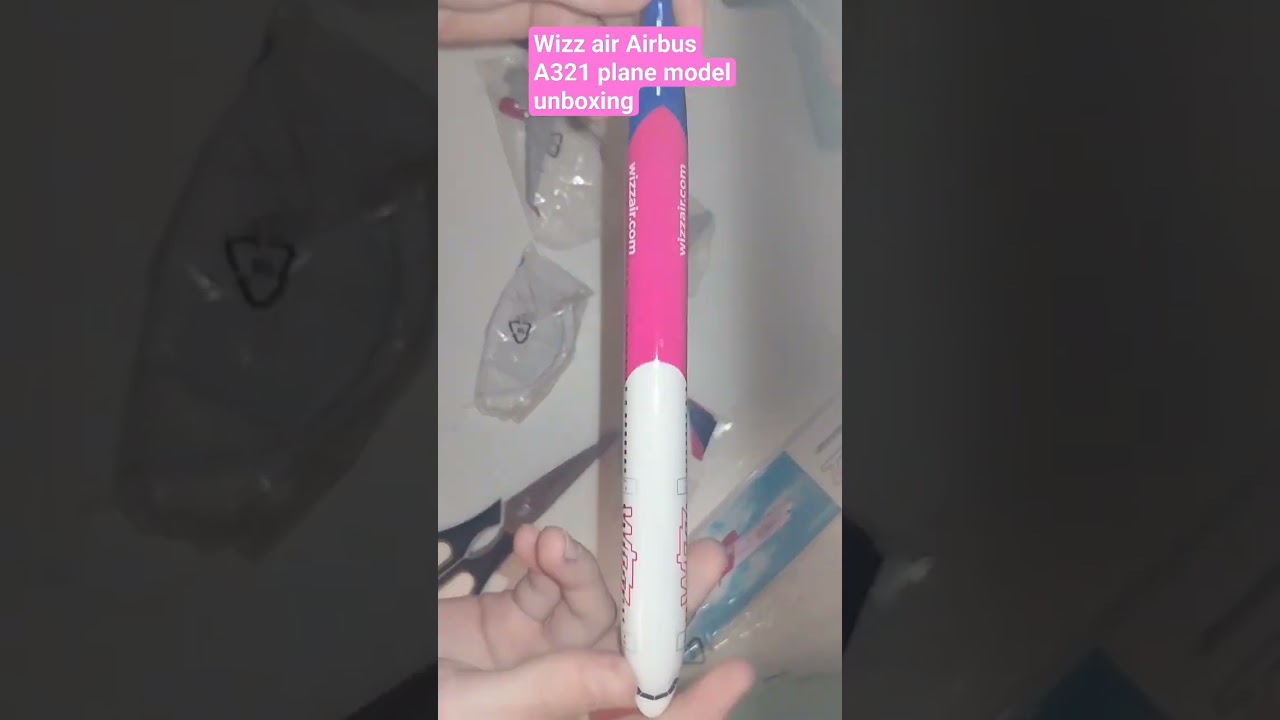 Unboxing the Wizz Air Plane Model ✈️ | Detailed Review & Features