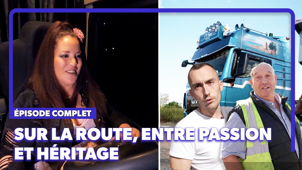 Routière de nuit et duo père-fils en camion 🚛