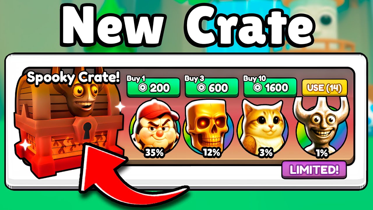 Beginner's Guide to Spooky Crate in Brainrot Evolution Roblox 👻