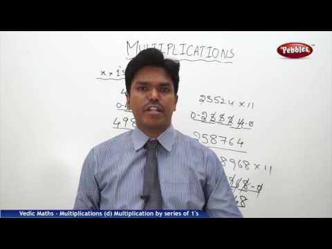 Multiplication by series of 1's | Speed Maths | Vedic Mathematics