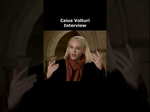 JCB: Caius Volturi Twilight Interview ❤️ (2009)