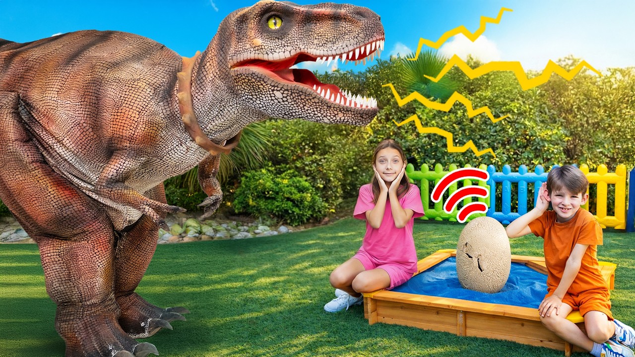 T-Rex Lapar Belajar Sopan 🍽️