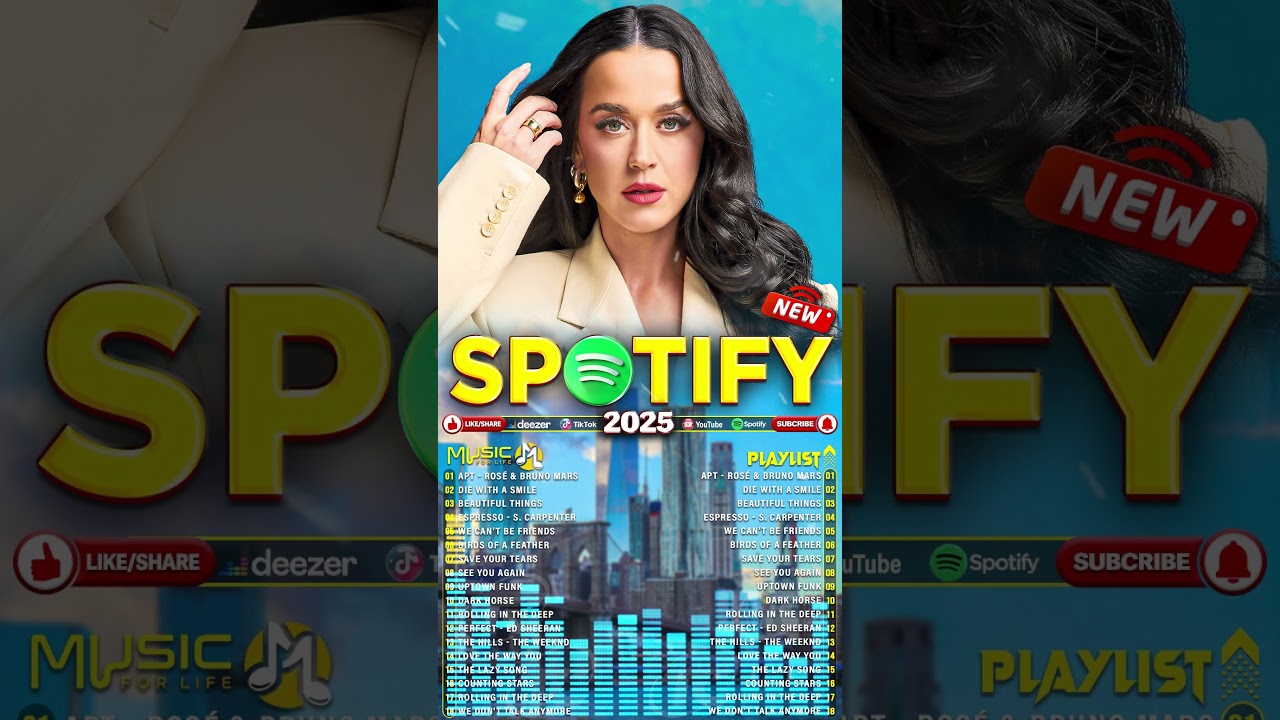 Top 100 Songs of 2025 Featuring Adele, Maroon 5, Ed Sheeran, Selena Gomez, The Weeknd, and Dua Lipa