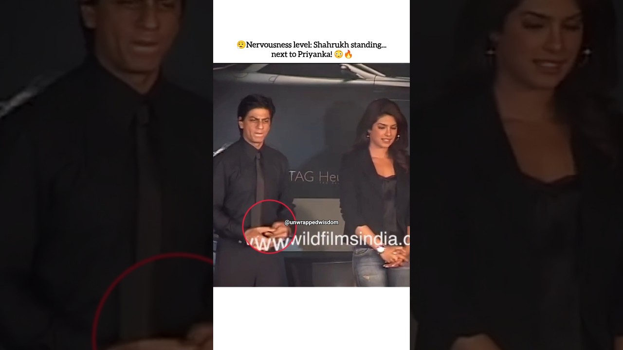 Shah Rukh & Priyanka's Romantic Chemistry ❤️